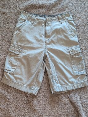 Arizona Jean & Co Size 29 Men's Cargo Shorts in Light Khaki -